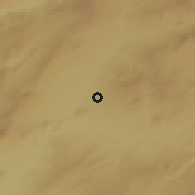 Shaded relief of the 53 km around Saray, drawn from the GMTED2010 grid