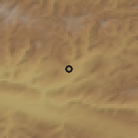 Shaded relief of the 53 km around Şebinkarahisar, drawn from the GMTED2010 grid