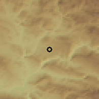 Shaded relief of the 54 km around Siirt, drawn from the GMTED2010 grid