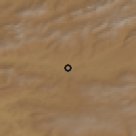 Shaded relief of the 53 km around Aşkale, drawn from the GMTED2010 grid