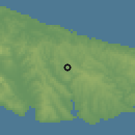 Shaded relief of the 53 km around Taşoluk, drawn from the GMTED2010 grid