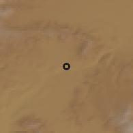 Shaded relief of the 53 km around Tutak, drawn from the GMTED2010 grid