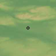 Shaded relief of the 47 km around Bishopbriggs, drawn from the GMTED2010 grid