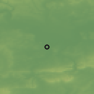 Shaded relief of the 49 km around Addlestone, drawn from the GMTED2010 grid
