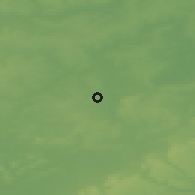 Shaded relief of the 49 km around Bletchley, drawn from the GMTED2010 grid