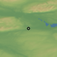 Shaded relief of the 47 km around Bonnybridge, drawn from the GMTED2010 grid