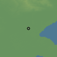 Shaded relief of the 48 km around Boston, drawn from the GMTED2010 grid