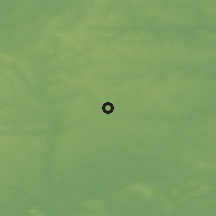 Shaded relief of the 49 km around Brackley, drawn from the GMTED2010 grid