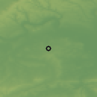 Shaded relief of the 49 km around Bracknell, drawn from the GMTED2010 grid