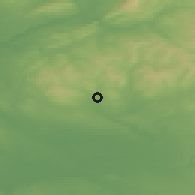 Shaded relief of the 48 km around Bromley Cross-Bradshaw, drawn from the GMTED2010 grid