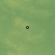 Shaded relief of the 48 km around Burntwood, drawn from the GMTED2010 grid
