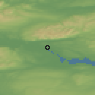 Shaded relief of the 47 km around Alloa, drawn from the GMTED2010 grid