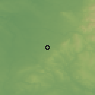 Shaded relief of the 48 km around Alsager, drawn from the GMTED2010 grid