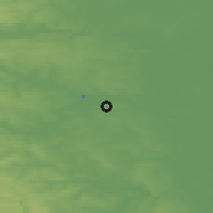 Shaded relief of the 48 km around Castleford, drawn from the GMTED2010 grid