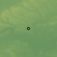 Shaded relief of the 49 km around Chalfont Saint Peter-Gerrards Cross, drawn from the GMTED2010 grid