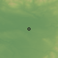 Shaded relief of the 48 km around Altrincham, drawn from the GMTED2010 grid
