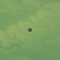 Shaded relief of the 49 km around Chesham, drawn from the GMTED2010 grid