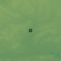 Shaded relief of the 49 km around Cheshunt, drawn from the GMTED2010 grid