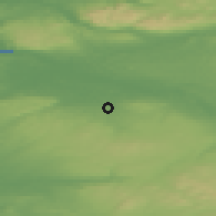 Shaded relief of the 47 km around Clarkston, drawn from the GMTED2010 grid