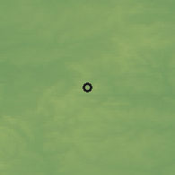 Shaded relief of the 49 km around Daventry, drawn from the GMTED2010 grid