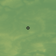 Shaded relief of the 49 km around Fleet, drawn from the GMTED2010 grid