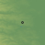 Shaded relief of the 48 km around Garforth, drawn from the GMTED2010 grid