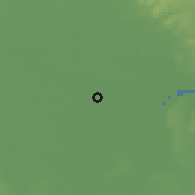 Shaded relief of the 48 km around Goole, drawn from the GMTED2010 grid