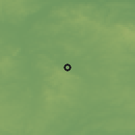 Shaded relief of the 49 km around Atherstone, drawn from the GMTED2010 grid