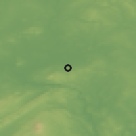 Shaded relief of the 48 km around Hadley, drawn from the GMTED2010 grid