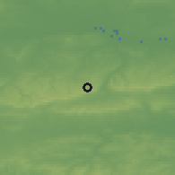Shaded relief of the 49 km around Halstead, drawn from the GMTED2010 grid
