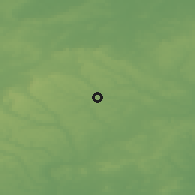 Shaded relief of the 49 km around Harpenden, drawn from the GMTED2010 grid