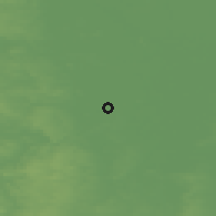 Shaded relief of the 48 km around Hatfield, drawn from the GMTED2010 grid