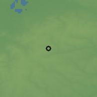 Shaded relief of the 49 km around Haverhill, drawn from the GMTED2010 grid