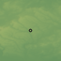 Shaded relief of the 49 km around Hemel Hempstead, drawn from the GMTED2010 grid