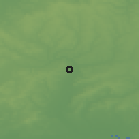 Shaded relief of the 49 km around Hoddesdon, drawn from the GMTED2010 grid