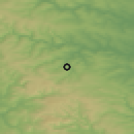Shaded relief of the 48 km around Holmfirth-Honley, drawn from the GMTED2010 grid