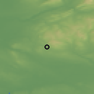 Shaded relief of the 48 km around Horwich, drawn from the GMTED2010 grid