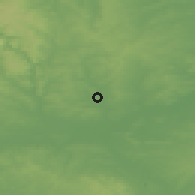 Shaded relief of the 48 km around Ilkeston, drawn from the GMTED2010 grid