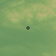 Shaded relief of the 48 km around Kearsley, drawn from the GMTED2010 grid