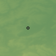 Shaded relief of the 49 km around Kempston, drawn from the GMTED2010 grid