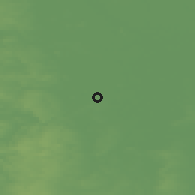 Shaded relief of the 48 km around Kirk Sandall, drawn from the GMTED2010 grid