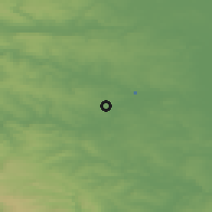 Shaded relief of the 48 km around Lofthouse-Stanley, drawn from the GMTED2010 grid