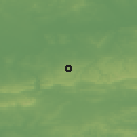 Shaded relief of the 49 km around Banstead-Tadworth, drawn from the GMTED2010 grid