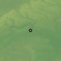 Shaded relief of the 49 km around Maidenhead, drawn from the GMTED2010 grid