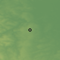 Shaded relief of the 48 km around Maltby, drawn from the GMTED2010 grid