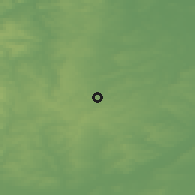 Shaded relief of the 48 km around Mansfield Woodhouse, drawn from the GMTED2010 grid