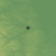 Shaded relief of the 48 km around Mexborough, drawn from the GMTED2010 grid