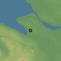 Shaded relief of the 48 km around Neston, drawn from the GMTED2010 grid