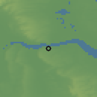 Shaded relief of the 48 km around Barton-upon-Humber, drawn from the GMTED2010 grid