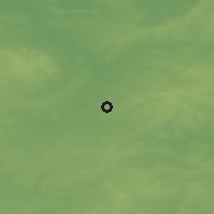 Shaded relief of the 49 km around Oadby, drawn from the GMTED2010 grid